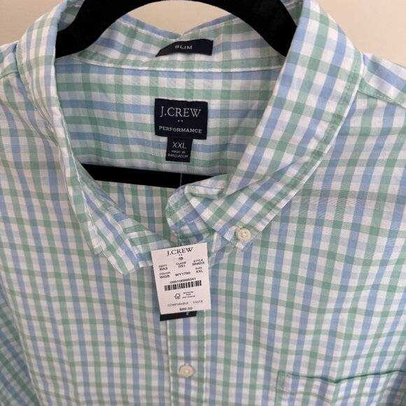 Men's J. Crew Short Sleeve shirt  NWT - Picture 2 of 2
